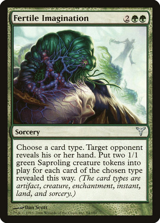 MTG Card Title: Fertile Imagination DIS/84