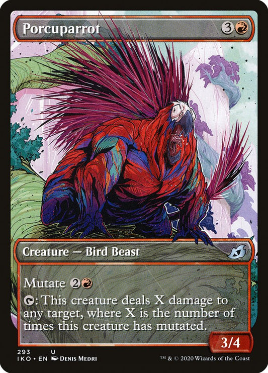 MTG Card Title: Porcuparrot IKO/293
