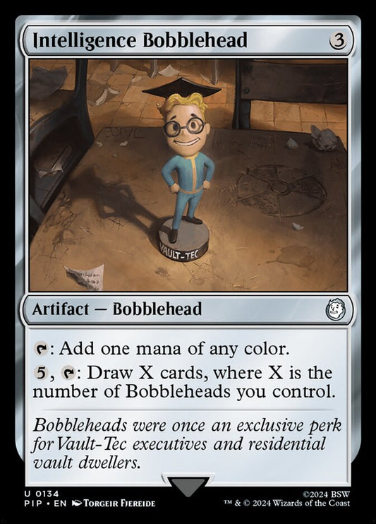 MTG Card Title: Intelligence Bobblehead PIP/134