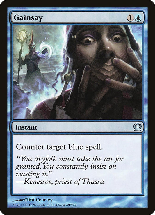 MTG Card Title: Gainsay THS/49