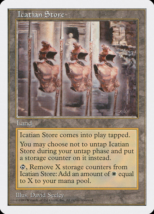 MTG Card Title: Icatian Store 5ED/419