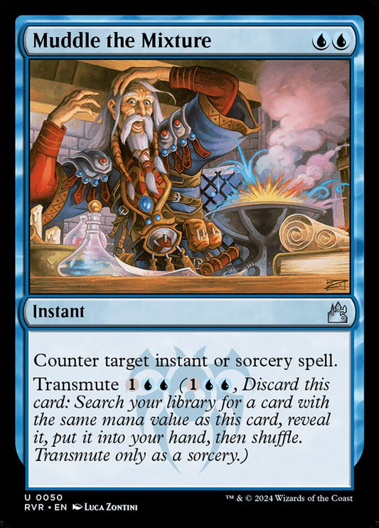 MTG Card Title: Muddle the Mixture RVR/50