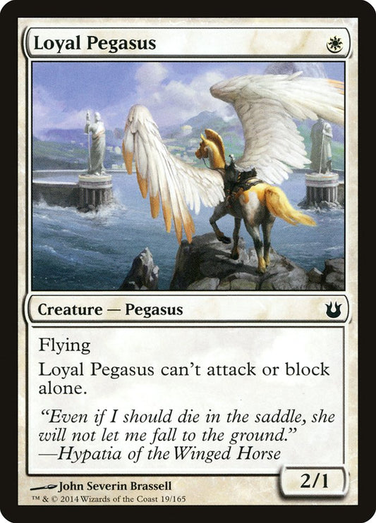 MTG Card Title: Loyal Pegasus BNG/19
