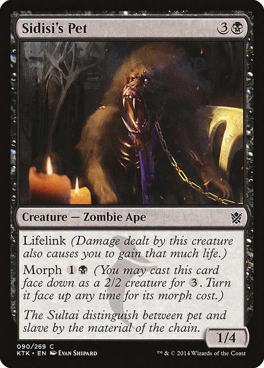 MTG Card Title: Sidisi's Pet KTK/90