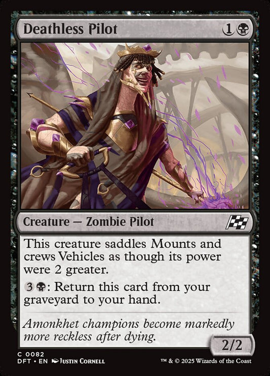 MTG Card Title: Deathless Pilot DFT/82