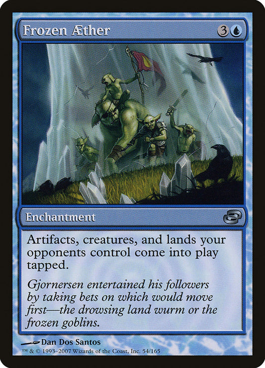 MTG Card Title: Frozen Aether PLC/54