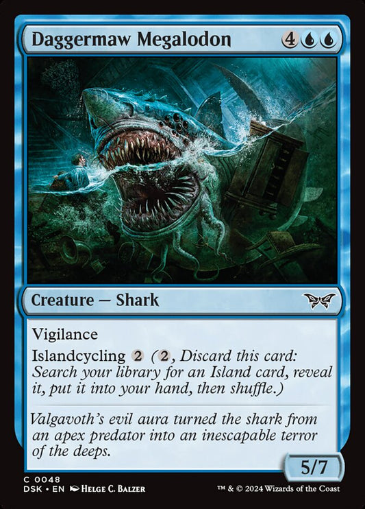 MTG Card Title: Daggermaw Megalodon DSK/48