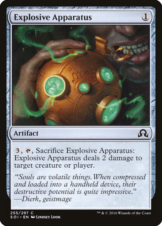 MTG Card Title: Explosive Apparatus SOI/255