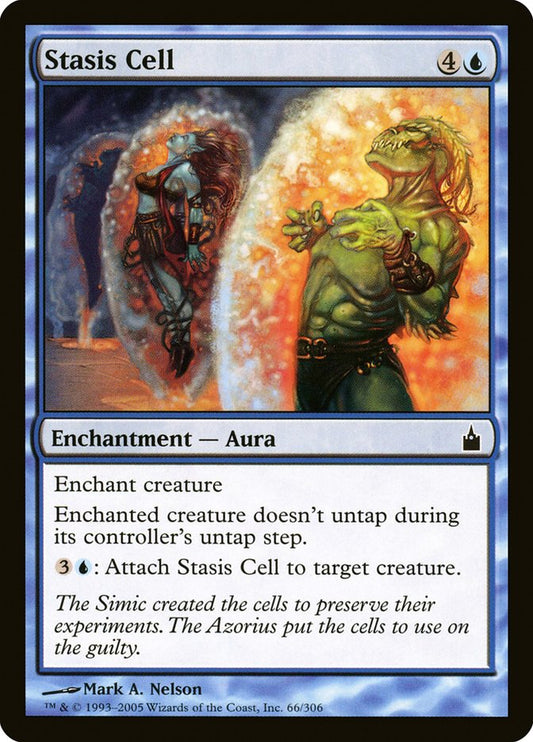 MTG Card Title: Stasis Cell RAV/66