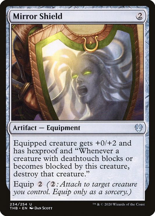 MTG Card Title: Mirror Shield THB/234