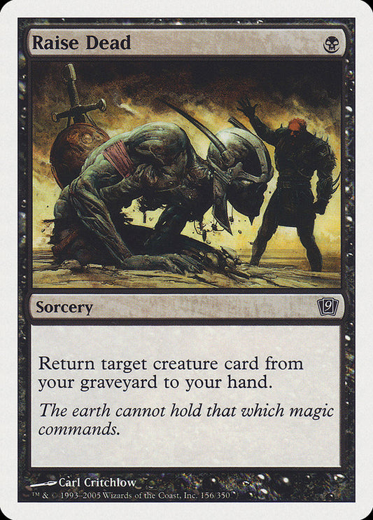 MTG Card Title: Raise Dead 9ED/156