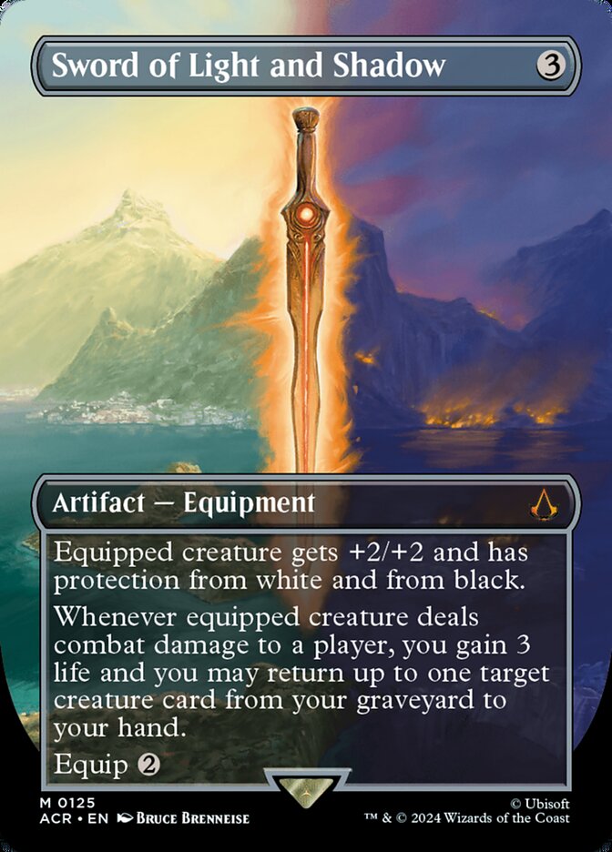 MTG Card Title: Sword of Light and Shadow ACR/125