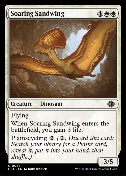 MTG Card Title: Soaring Sandwing LCI/35