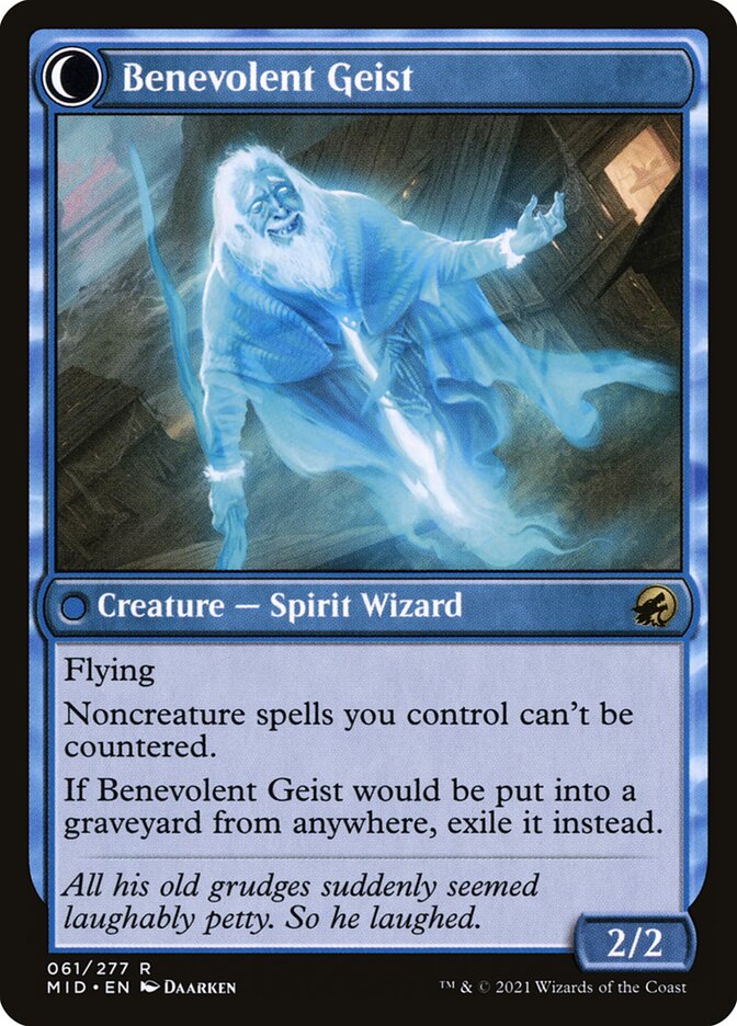 Malevolent Hermit // Benevolent Geist MID/61