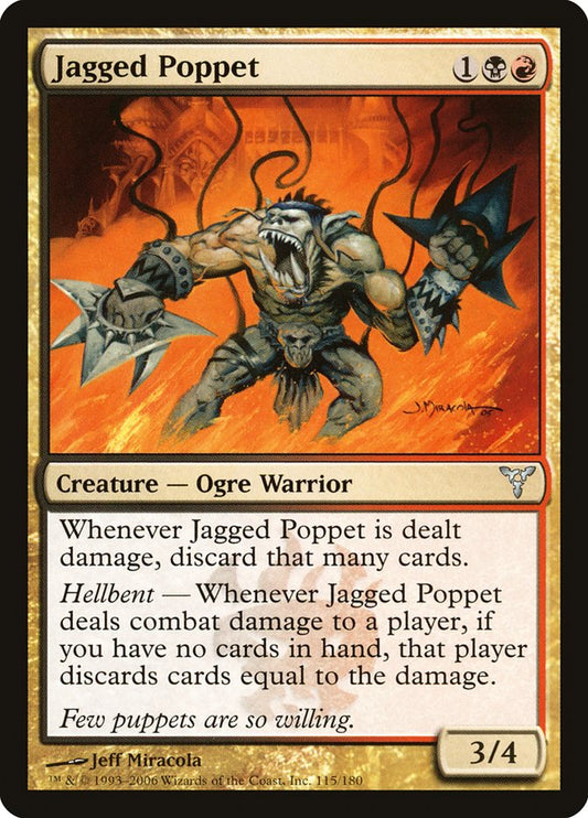 MTG Card Title: Jagged Poppet DIS/115