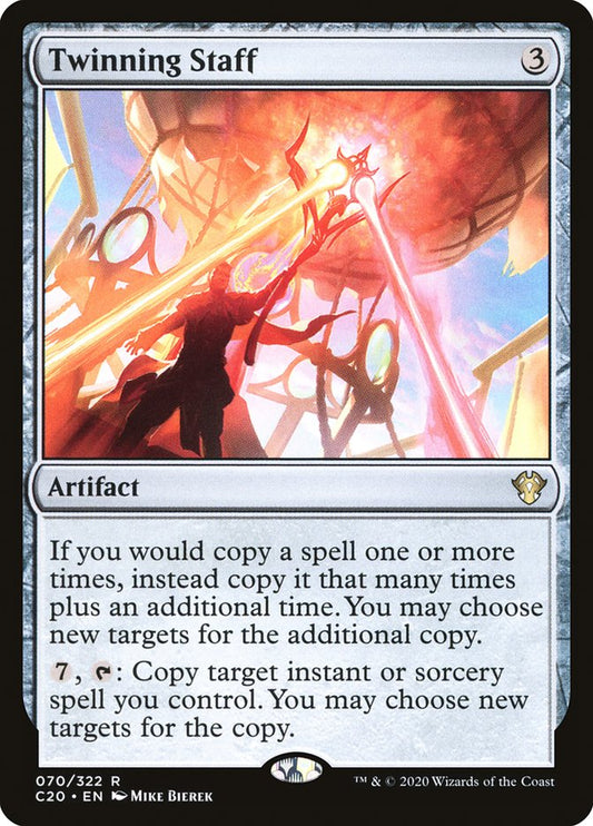 MTG Card Title: Twinning Staff C20/70