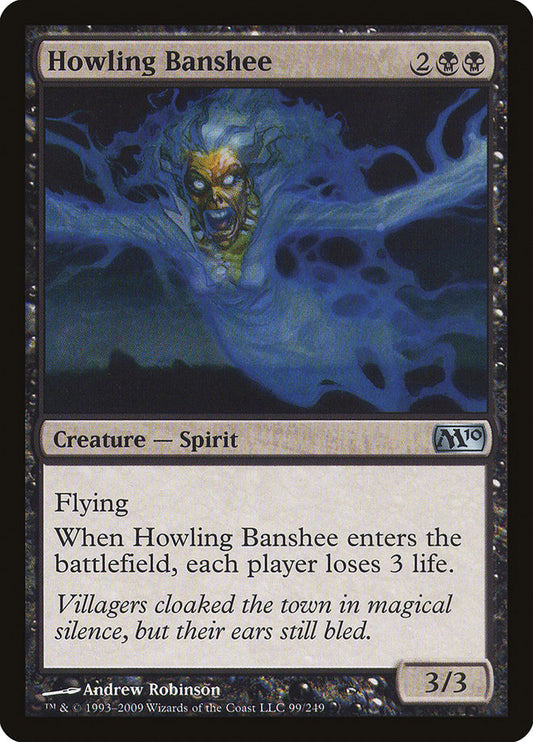 MTG Card Title: Howling Banshee M10/99