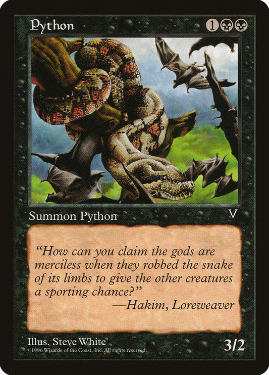 MTG Card Title: Python VIS/68