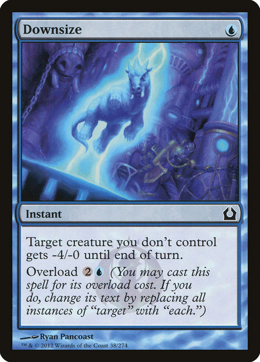 MTG Card Title: Downsize RTR/38
