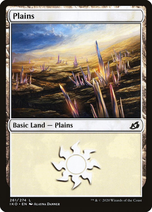 MTG Card Title: Plains IKO/261