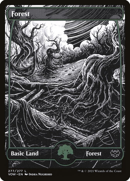 MTG Card Title: Forest VOW/277
