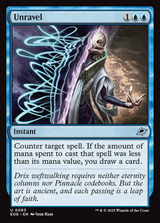 MTG Card Title: Unravel EOE/83