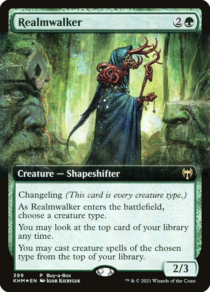 MTG Card Title: Realmwalker KHM/399