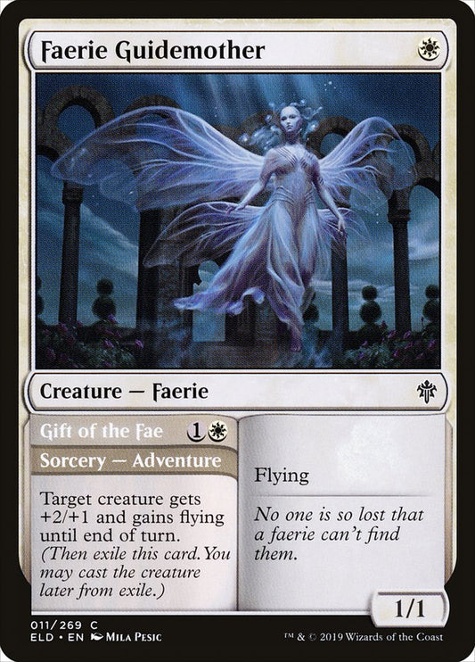 MTG Card Title: Faerie Guidemother // Gift of the Fae ELD/11