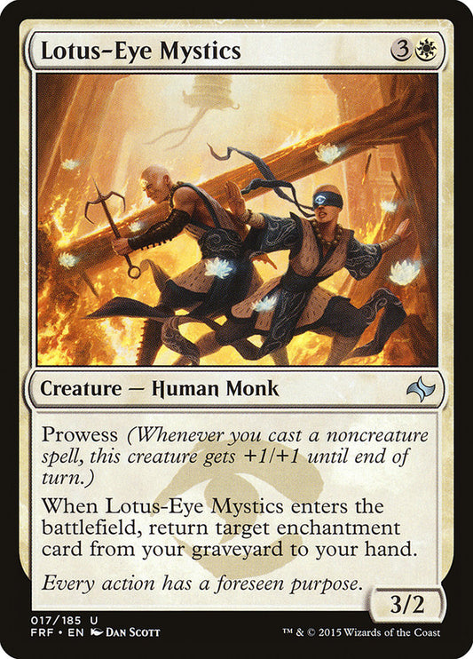 MTG Card Title: Lotus-Eye Mystics FRF/17