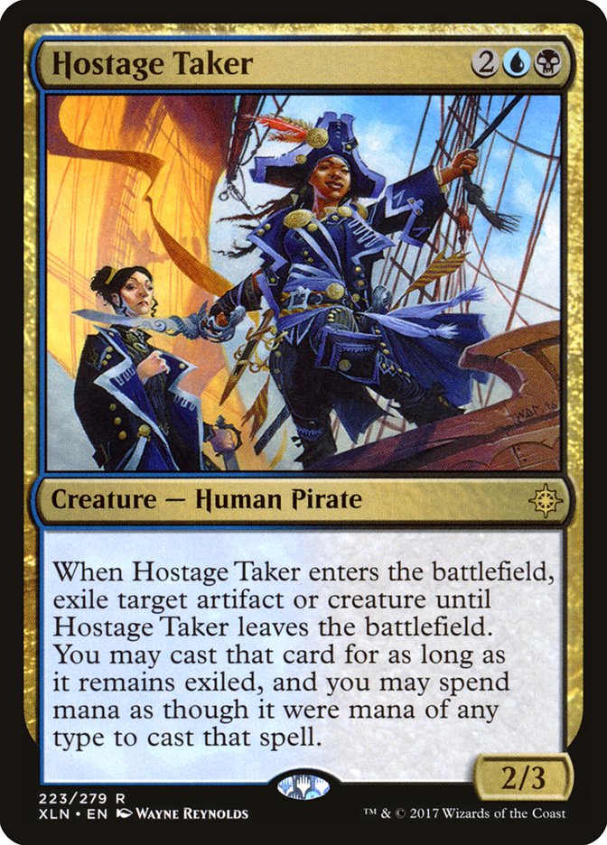 MTG Card Title: Hostage Taker XLN/223
