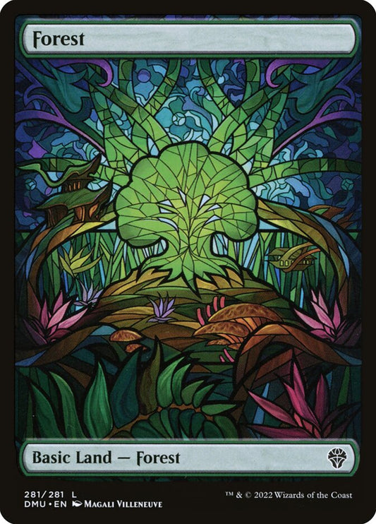 MTG Card Title: Forest DMU/281