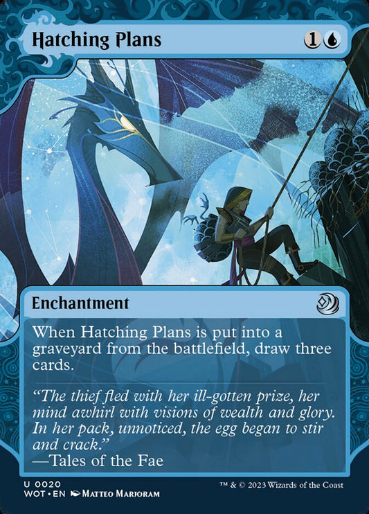 MTG Card Title: Hatching Plans WOT/20