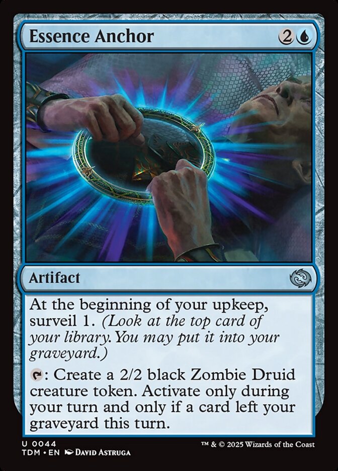 MTG Card Title: Essence Anchor TDM/44