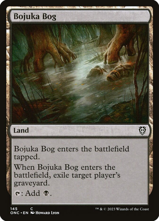 MTG Card Title: Bojuka Bog ONC/145