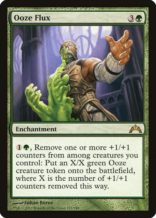 MTG Card Title: Ooze Flux GTC/128