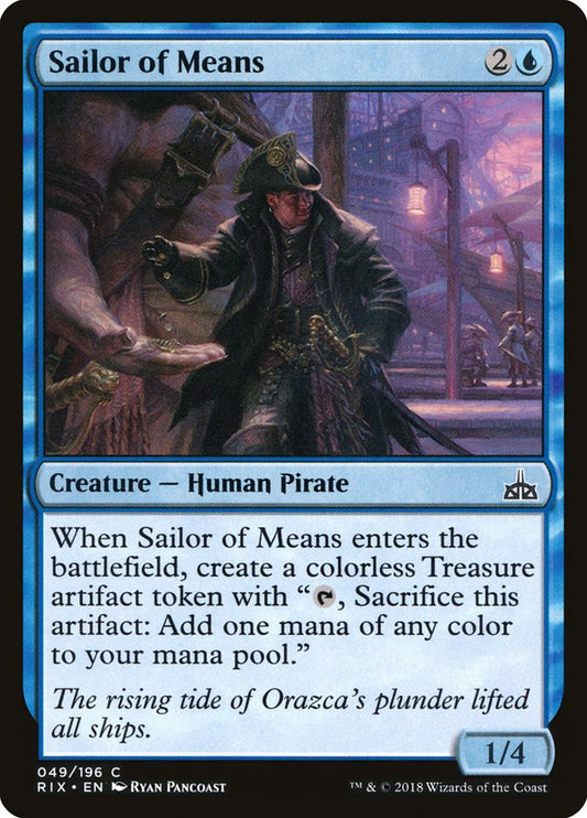 MTG Card Title: Sailor of Means RIX/49