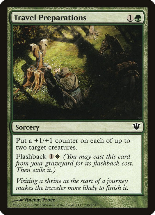 MTG Card Title: Travel Preparations ISD/206