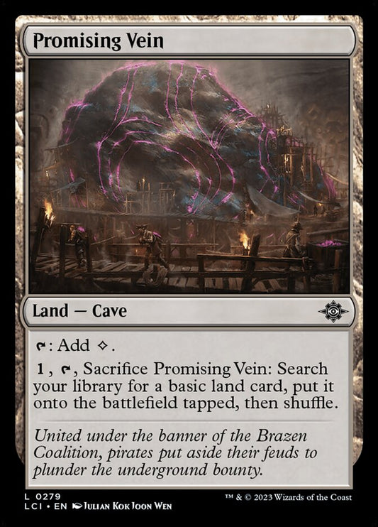 MTG Card Title: Promising Vein LCI/279