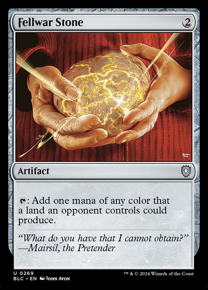 MTG Card Title: Fellwar Stone BLC/269