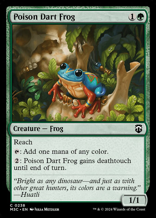 MTG Card Title: Poison Dart Frog M3C/238