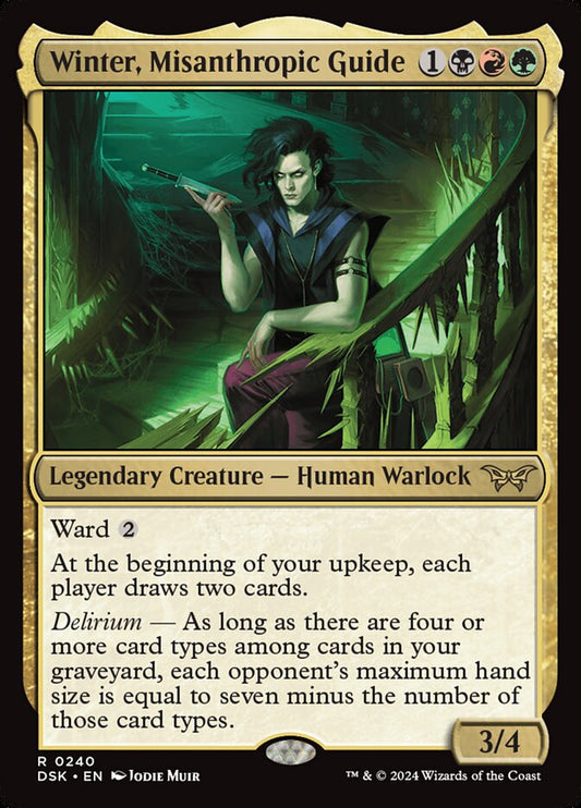 MTG Card Title: Winter, Misanthropic Guide DSK/240