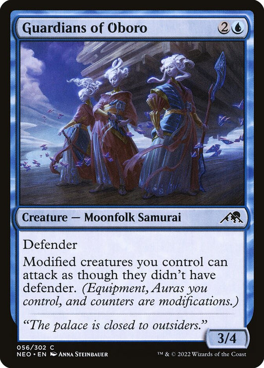 MTG Card Title: Guardians of Oboro NEO/56