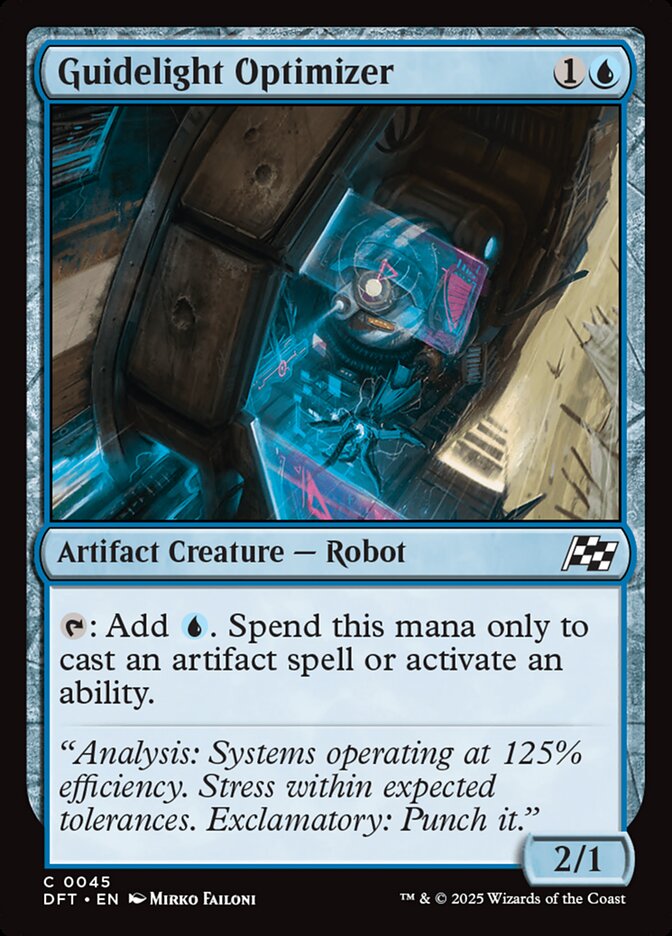 MTG Card Title: Guidelight Optimizer DFT/45