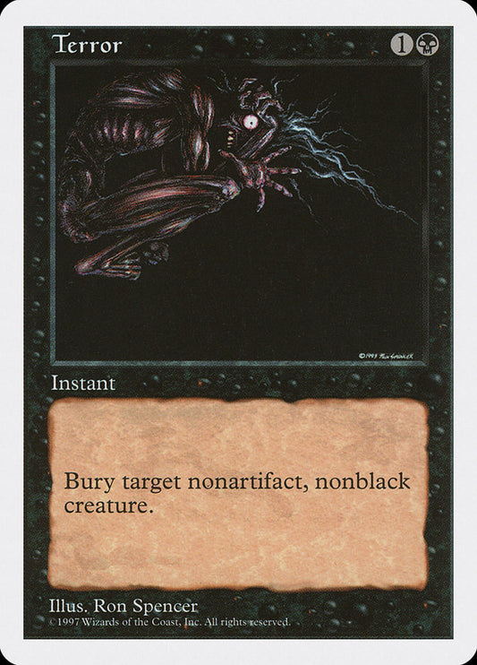 MTG Card Title: Terror 5ED/196