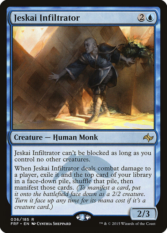 MTG Card Title: Jeskai Infiltrator FRF/36