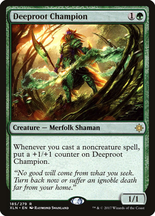 MTG Card Title: Deeproot Champion XLN/185