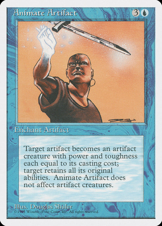 MTG Card Title: Animate Artifact 4ED/60