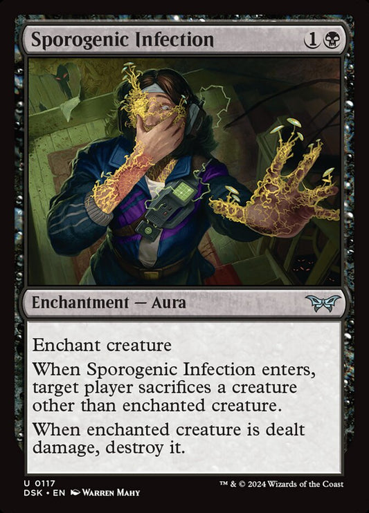 MTG Card Title: Sporogenic Infection DSK/117