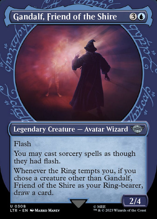 MTG Card Title: Gandalf, Friend of the Shire LTR/308
