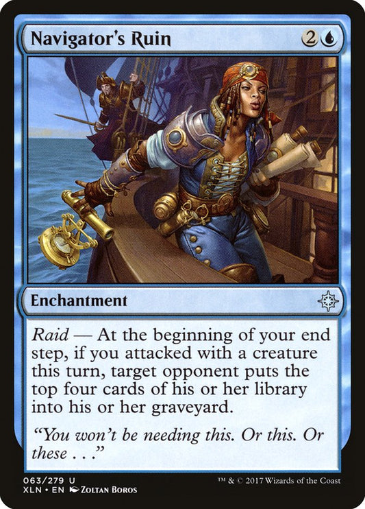 MTG Card Title: Navigator's Ruin XLN/63